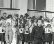1590. Apel z okazji 43 rocznicy powstania Ludowego Wojska Polskiego w gostynskiej Szkole Podstawowej nr 3 (1986 r.)