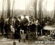 255.Oboz letni III druzyny harcerskiej z Gostynia w Glogowku-1930r.( kuchnia polowa)