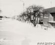3315.Ulica Juliusza Slowackiego w Gostyniu (zima 1979 r.)