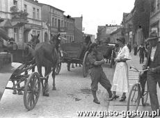 1018. Ulica Kolejowa w Gostyniu (czerwiec 1935 r.)