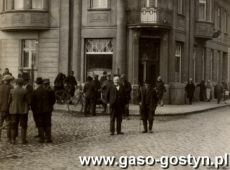 1020. Rynek w Gostyniu - siedziba Banku Pozyczkowego (1928 r.)