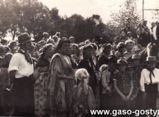 1023.Chor Jutrzenka z Borku - uroczystosci dozynkowe (6 wrzesnia 1959 r.)