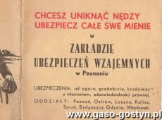 1025.Kwit na oplacona skladke za ubezpieczenie od ognia (Michalowo, 1938 r.)