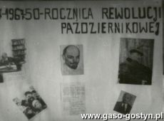 1030.Szkola Podstawowa nr 1 w Gostyniu - 50-lecie Wielkiej Rewolucji Pazdzirnikowej (1967 r.) - konkurs gazetek sciennych i plakatow