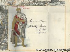 1037.Telegram slubny (Gostyn,1931 r.)