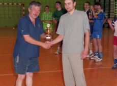 1059.Dni Gostynia w 1999 roku - towarzyski turniej pilki siatkowej w hali sportowej SP 2
