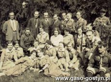 1076. Gostynscy  harcerze w Czaczu (27 czerwca 1936 r.)