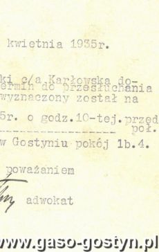 1086.Karta pocztowa (1935 r.)