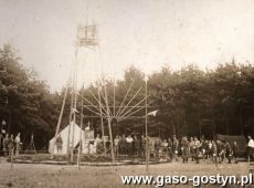 1095. Gostynska I Druzyna Harcerska im. Tadeusza Kosciuszki na obozie w Ostrowiecznie (23 lipca-7 sierpnia 1933 r.)