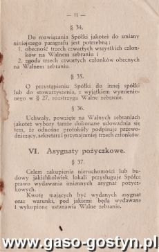 1095.Ksiazeczka czlonkostwa - ZGOGA Spolka Spozywcow w Gostyniu (1920 r.)