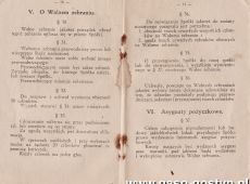 1095.Ksiazeczka czlonkostwa - ZGOGA Spolka Spozywcow w Gostyniu (1920 r.)