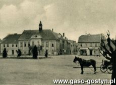 1152. Rynek w Gostyniu w okresie II wojny swiatowej