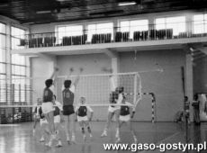 1158.Towarzyski mecz pilki siatkowej MZKS Kania Gostyn-BSG Motor Steinach (hala sportowa SP 2 w Gostyniu (1987 r.).JPG