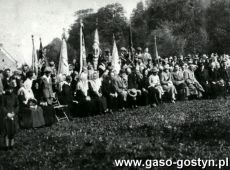 1162.Uroczystosc poswiecenia sstandaru mlodziezy w Zalesiu