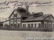 1167.Gazownia w Borku (1914 r.)