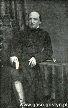1174.Ksiadz Aleksy Prusinowski (ur. 13. 07. 1819 w Gostyniu, zm. 14. 02. 1872 w Poznaniu) – czlonek Komitetu Narodowego Polskiego w Poznaniu w 1848 r., polski dzialacz spoleczny, duchowny katolicki, kaznodzieja