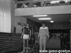 1184.Kregielnia KS Start w Gostyniu - towarzyski turniej w kreglarstwie pomiedzy klubami siatkarskimi MZKS Kania Gostyn i BSG Motor Steinach (NRD) - 1987 r..JPG