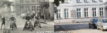 119.Gostyn - ulica Koscielna 22.05.1948 i w pazdzierniku 2014 r.