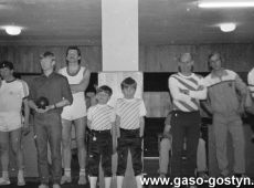 1196.Kregielnia KS Start w Gostyniu - towarzyski turniej w kreglarstwie pomiedzy klubami siatkarskimi MZKS Kania Gostyn i BSG Motor Steinach (NRD) - 1987 r..JPG