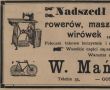 1203.Reklama z Oredownika Urzedowego Powiatu Gostynskiego (1925 r.)