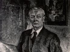 1220.Ludwik Sehr (1895-1938) -autoportret