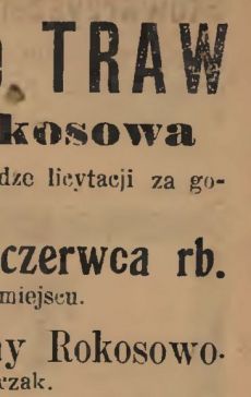 1223.Reklama z Oredownika Urzedowego Powiatu Gostynskiego (1925 r.)