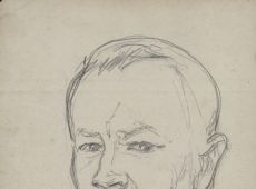 1225.Ludwik Sehr (1895-1938) -autoportret