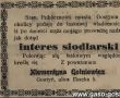 1236.Reklama z Oredownika Urzedowego Powiatu Gostynskiego (1925 r.)