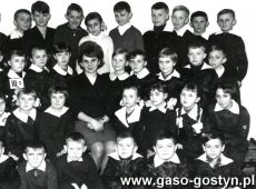 1238.Klasa III D - Szkola Podstawowa nr 1 w Gostyniu (wych. F. Golniewicz), rok szkolny 1964-1965