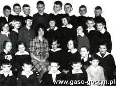 1240.Klasa IV C - Szkola Podstawowa nr 1 w Gostyniu (wych.  E. Cierpiszewska), rok szkolny 1964-1965