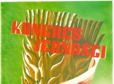 1288. Kongres Jednosci Ruchu Ludowego (1949 r.) - plakat wydany w 1980 roku przez wydawnictwo Prasa z okazji Dni Prasy Ludowej