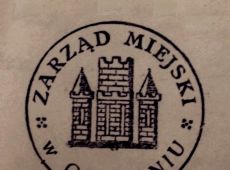 1292.Pieczec Zarzadu Miejskiego w Gostyniu (1934 r.).JPG