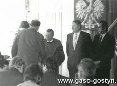 1301.Otwarcie zespolu strzelnic w gostynskim LOK-u (12.11.1988r.)