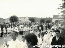 1306.Rynek w Gostyniu - procesja Bozego Ciala