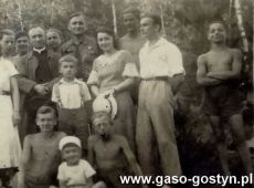 1311.Oboz gostynskiej III Druzyny Harcerskiej w Karchowie (1935 r.)