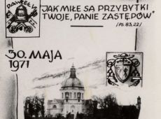 1323.Pamiatka nadania tytulu bazyliki kosciolowi ksiezy filipinow na Swietej Gorze (30 maja 1971 r.)
