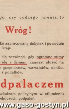 1341.Kwit na oplacona skladke za ubezpieczenie od ognia (Dusina, 13 listopada 1937 r.)