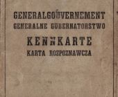 135. Kennkarte Zbigniewa Kolomlockiego wystawione przez Generalne Gubernatorstwo w Krakowie- 1942r.