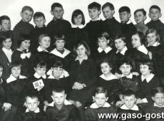 1356. Klasa III B (wych. J. Rolnik) - Szkola Podstawowa nr 1 w Gostyniu (rok szkolny 1964-1965)