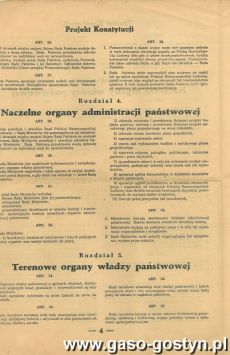 1356.Projekt Konstytucji Polskiej Rzeczypospolitej Ludowej (1952 r.)