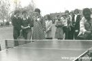 141. Tenis stolowy w wykonaniu studentow z Afryki- Kunowo 1979r.