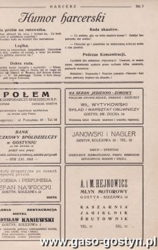 1410.âHarcerzâ â jednodniowka wydana 16 wrzesnia 1945 roku z okazji koncentracji hufca gostynskiego