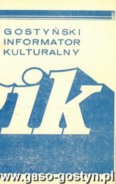 1416.Gostynski Informator Kulturalny (listopad 1974 r.)