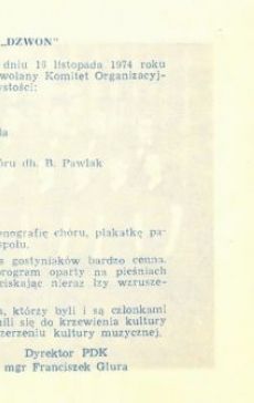 1419.Gostynski Informator Kulturalny (listopad 1974 r.)