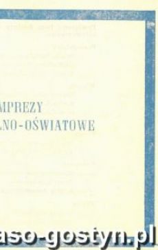 1421.Gostynski Informator Kulturalny (listopad 1974 r.)