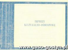 1421.Gostynski Informator Kulturalny (listopad 1974 r.)