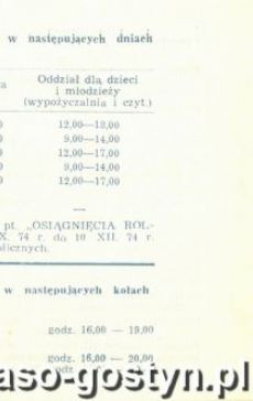 1422.Gostynski Informator Kulturalny (listopad 1974 r.)