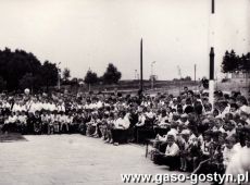 1445.Uroczystosc nadania im.Przemyslawa II Szkole Podstawowej nr 3 w Gostyniu (1966 r.)