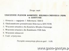 1449.Obchody 30 rocznicy powstania PZPR - Gostyn (11.12.1978r.)