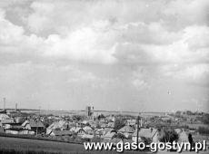 1474.Panorama Gostynia-1954r.